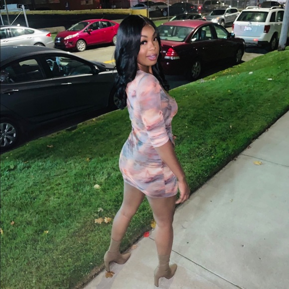 Renaissance print mini dress - Picture 2 of 4